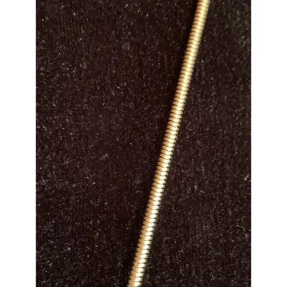 Tory Burch Sodalite Arrowhead Pendant with Matte Gold Chain - Picture 9 of 11